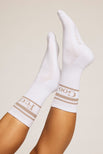 Thumbnail image #6 of Feel Good Varsity Sock Trio in Toast (Pack)
