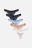 Thumbnail image #1 of Sieve Thong in Cool (Pack)
