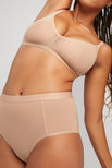 Thumbnail image #1 of Sieve High-Waist Brief in Buff