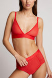 Thumbnail image #2 of Sieve High-Waist Brief in Cherry