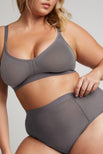 Thumbnail image #1 of Sieve High-Waist Brief in Graphite