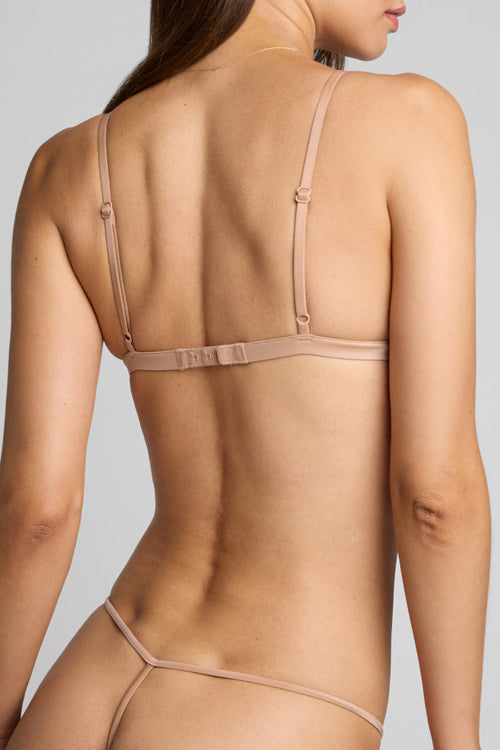 Glacé Mini Bra in Buff