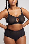 Thumbnail image #7 of Sieve Cutout Bra in Black [Hannah 3+]