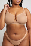 Thumbnail image #4 of Sieve Cutout Bra in Buff [Hannah 3+]