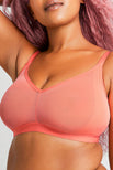 Thumbnail image #5 of Sieve Non-Wire Bra in Coral [Hannah 3+]