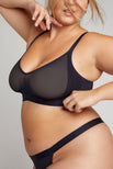 Thumbnail image #6 of Sieve Non-Wire Bra in Navy [Vitoria 3+]