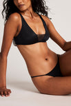Thumbnail image #4 of Glacé Plunge Bra in Black