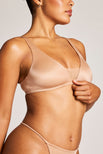 Thumbnail image #2 of Glacé Plunge Bra in Buff