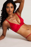 Thumbnail image #4 of Glacé Triangle Bra in Cerise