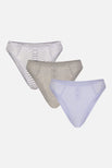 Thumbnail image #1 of Whipped French Cut Brief in Drift (Pack)