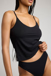 Thumbnail image #1 of Cloud Cotton Cami in Black [Santana XS]