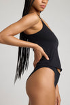 Thumbnail image #2 of Cloud Cotton Cami in Black [Santana XS]