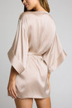 Thumbnail image #4 of Eclipse Washable Silk Mini Robe in Fizz