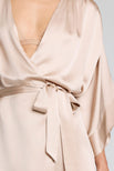 Thumbnail image #2 of Eclipse Washable Silk Mini Robe in Fizz