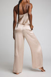 Thumbnail image #4 of Eclipse Washable Silk Track Pant in Fizz