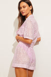 Thumbnail image #3 of Eyelet Lace Island Boxer in Lilac