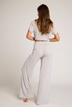 Thumbnail image #4 of Fino Featherweight Cashmere Track Pant in Heather Grey