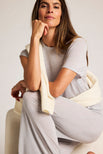 Thumbnail image #5 of Fino Featherweight Cashmere Track Pant in Heather Grey