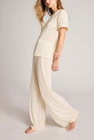 Thumbnail image #2 of Fino Featherweight Cashmere Track Pant in Cream