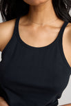 Thumbnail image #6 of Pointelle Tank in Black [Ravi S]