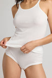 Thumbnail image #1 of Pointelle Tank in White [Thessica S]