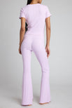 Thumbnail image #4 of Pointelle Flare Pant in Lilac [Santana XS]