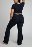 Thumbnail image #5 of Pointelle Flare Pant in Black [Neti XL]