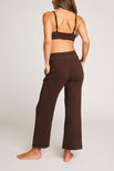 Thumbnail image #3 of Waffle Knit Cropped Track Pant in Espresso
