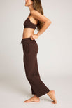 Thumbnail image #7 of Waffle Knit Lounge Bralette in Espresso