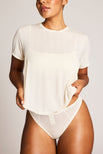 Thumbnail image #1 of Whipped Boyfriend Tee in Cream