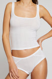 Thumbnail image #1 of Whipped Cropped A-Top in White