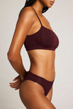Thumbnail image #2 of Whipped French Cut Brief in Garnet