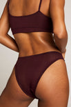 Thumbnail image #3 of Whipped French Cut Brief in Garnet