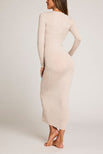 Thumbnail image #4 of Whipped Henley Dress in Sand