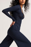 Thumbnail image #2 of Whipped Henley in Navy
