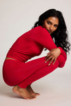 Thumbnail image #3 of Whipped Long Underwear in Cerise