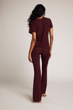 Thumbnail image #5 of Whipped Roll Down Pant in Garnet