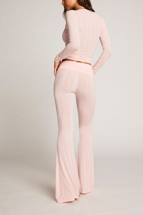Whipped Roll Down Pant in Shell
