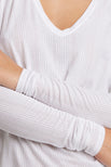 Thumbnail image #4 of Whipped V-Neck in White