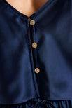 Thumbnail image #3 of Eclipse Washable Silk Button Cami in Navy