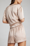 Thumbnail image #3 of Eclipse Washable Silk Deep V-Top in Fizz [Ksenia XS]