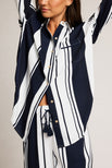 Thumbnail image #1 of Supreme Shirt in Midnight Stripe