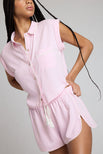 Thumbnail image #4 of Supreme Short Sleeve Shirt in Babe [Santana XS]