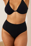 Thumbnail image #1 of Swim High Waist Bottom in Black