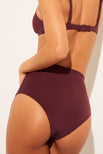 Thumbnail image #3 of Swim High Waist Bottom in Garnet