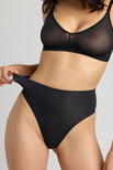 Thumbnail image #3 of Base High Rise Brief in Black (Pack)