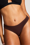 Thumbnail image #4 of Cloud Cotton Low Thong in Deep (Pack)