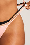 Thumbnail image #2 of Glacé String Thong in Ballet (Pack)