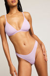 Thumbnail image #2 of Pointelle Dipped Thong in Lilac