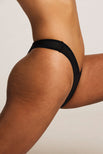 Thumbnail image #3 of Sieve Dipped Thong in Black